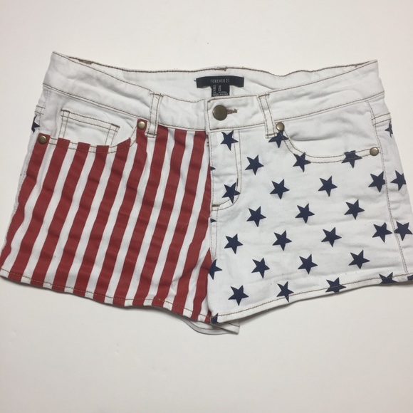 Forever 21 Other - Forever 21 American Flag Shorts